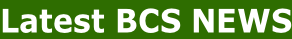 Latest BCS NEWS